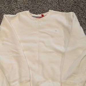 izod cream sweatshirt size XL